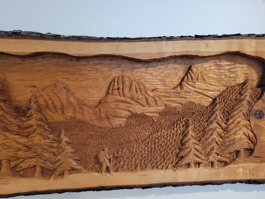 Guided by the peaks